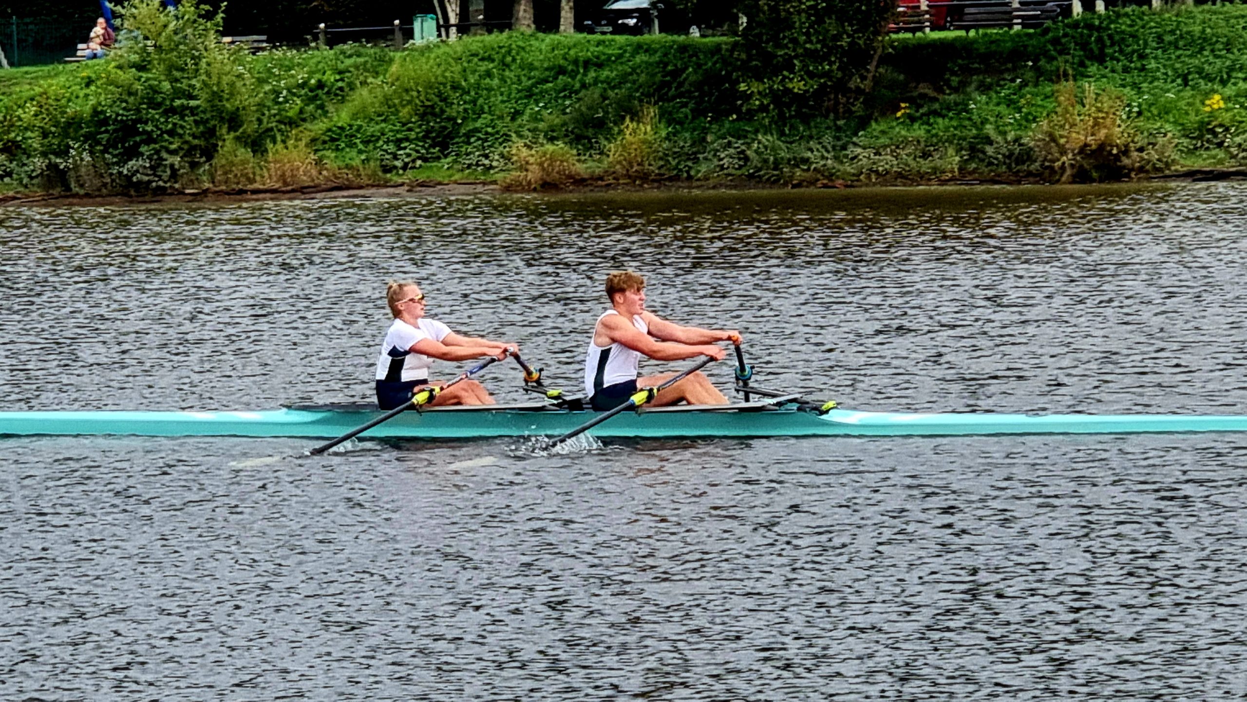 Trentham Boat Club Juniors at Chester Long Distance Sculls 2022