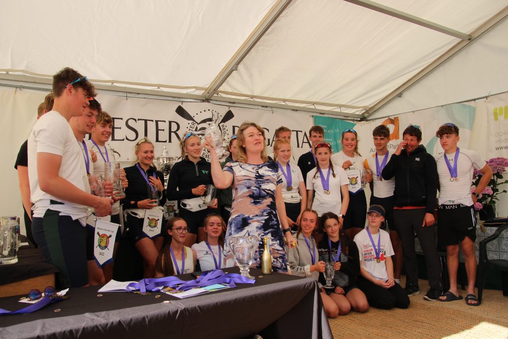 Trentham Boat Club Juniors - Chester Regatta Winners 2022